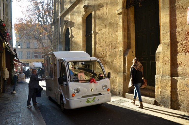 La Diabline La navette électrique du centre ville d'Aix en Provence